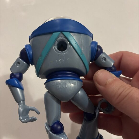 Toy Story 2 Aqua Action Super Buzz Lightyear 5" Figure Mattel 2000 Blue Hydro - Picture 6 of 8